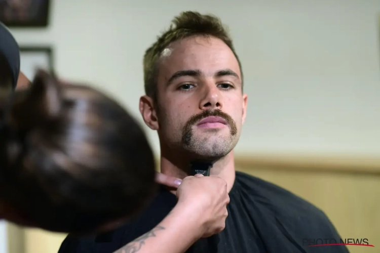 📷 Victor Campenaerts, met snor en zonder baard, is klaar voor het WK tijdrijden