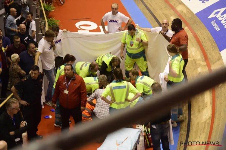 Zesdaagse van Gent start in mineur: jonge Belg afgevoerd na zware valpartij, ook wereldtopper onzeker voor vervolg