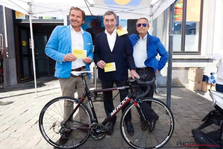 Holding fietsmerk Eddy Merckx start webshop en moet geld opbrengen voor revalidatiecentrum Stig Broeckx