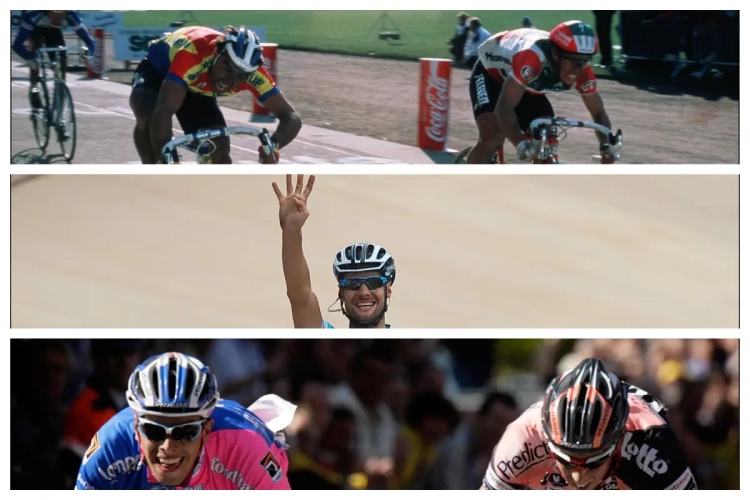 🎥 Wat gebeurde er allemaal op 8 april in de wielerwereld? De straffe stoot van Boonen, de millimetersprint van Planckaert en de tranen van Hoste, ...