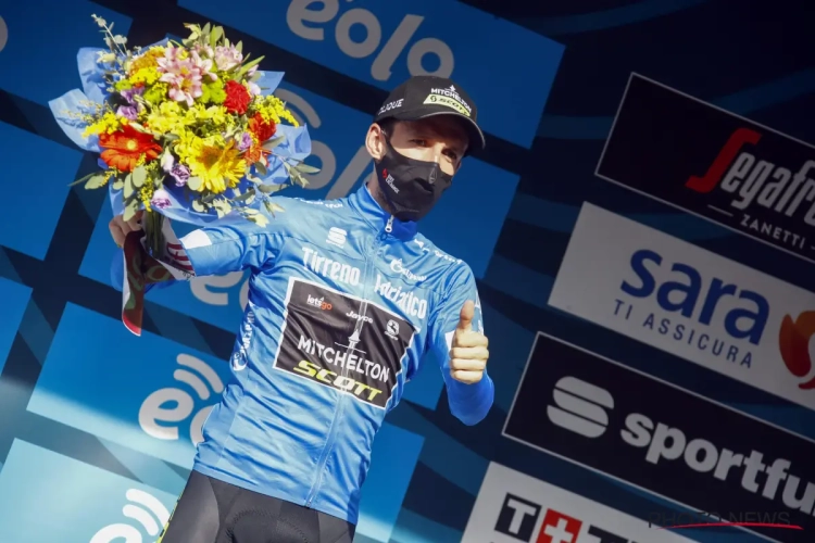 Slottijdrit Tirreno: Campenaerts strandt op 18 seconden van winnaar Ganna, Yates houdt stand en ziet nog verschuiving op het podium