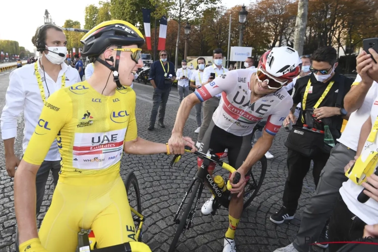 Wat een weelde bij UAE Emirates: Ronde van Vlaanderen-winnaar zal in dienst rijden van Tadej Pogacar