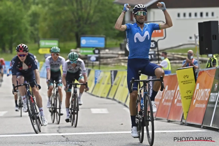 Valverde beschikt op 41ste nog altijd over perfecte timing en enorme versnelling: "Elke overwinning is speciaal"