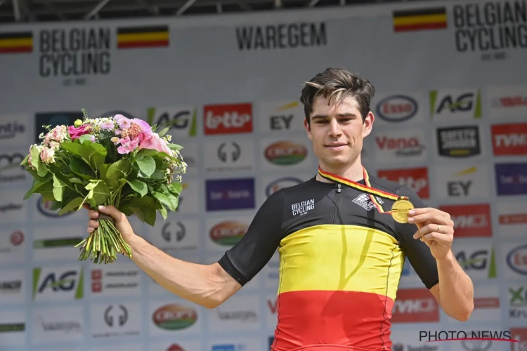 Van Aert geeft aan tot wanneer hij kansen ziet om geel te pakken: "Ik heb vertrouwen getankt tijdens het BK"