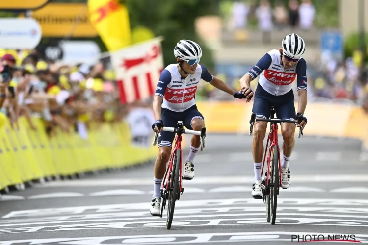 Trek-Segafredo 2 en 3 achter ijzersterke Van Aert, ook Mollema niet tegen Belg opgewassen: "Van Aert verdiende zege"