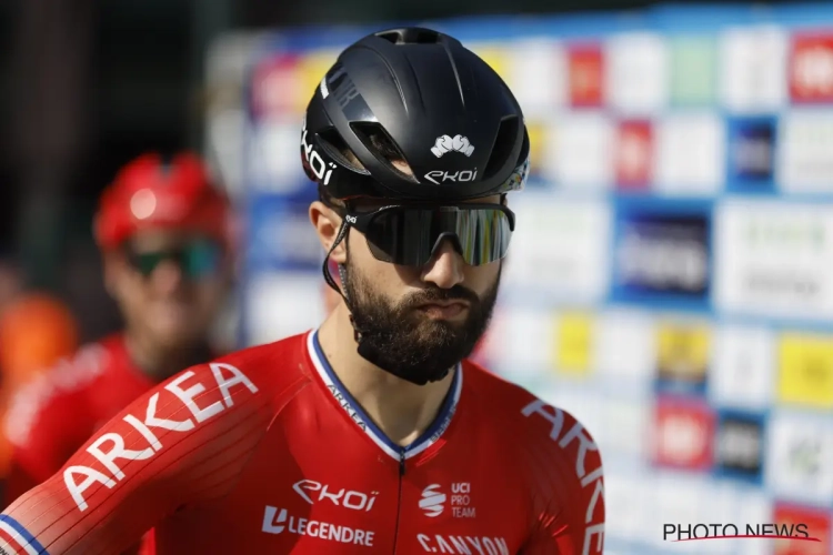 Net terug fit en al opnieuw gevallen: Nacer Bouhanni heeft een hoofdblessure opgelopen