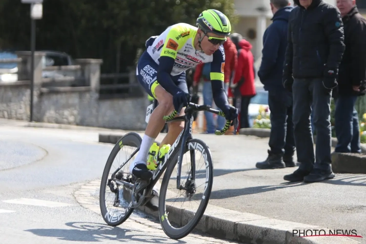 1e podium bij de profs voor een renner van Intermarché-Wanty-Gobert