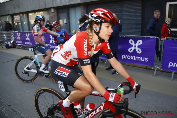 Terugblik met Mieke Docx (Lotto Soudal) op recente knappe prestaties: "Dacht dat ik GP Mazda Schelkens ging winnen"