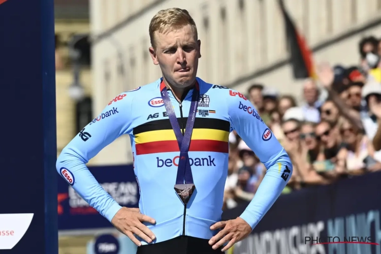 Belgische kopman Tim Merlier vindt bronzen medaille op EK zuur: "Het spookte al door mijn hoofd dat ik ging winnen"