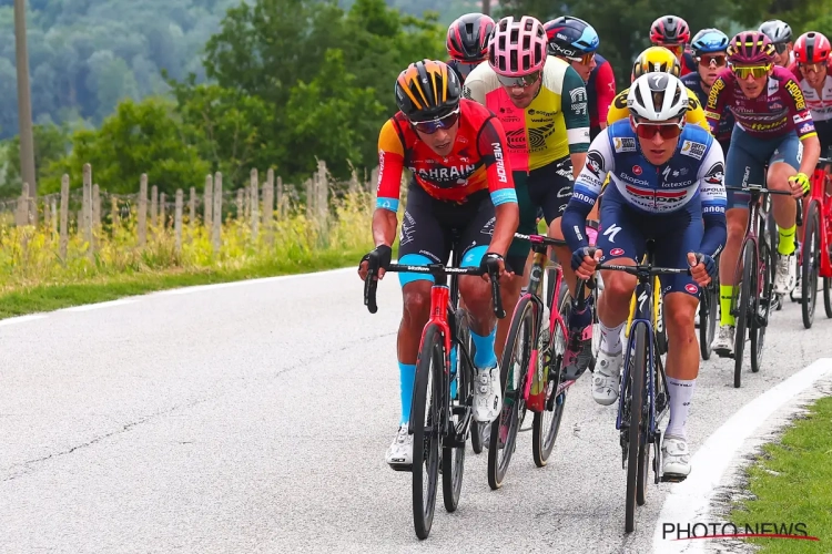 Ilan Van Wilder is "gefrustreerd" na een 6e plaats in een Giro-etappe