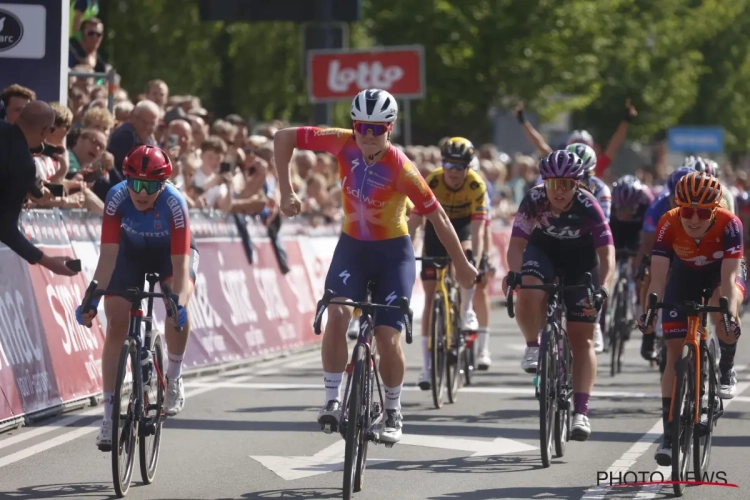 Gemengd succes in de spurts: Lotte Kopecky demonstreert snelle benen, net niet bij de mannen voor Belgische sprinters