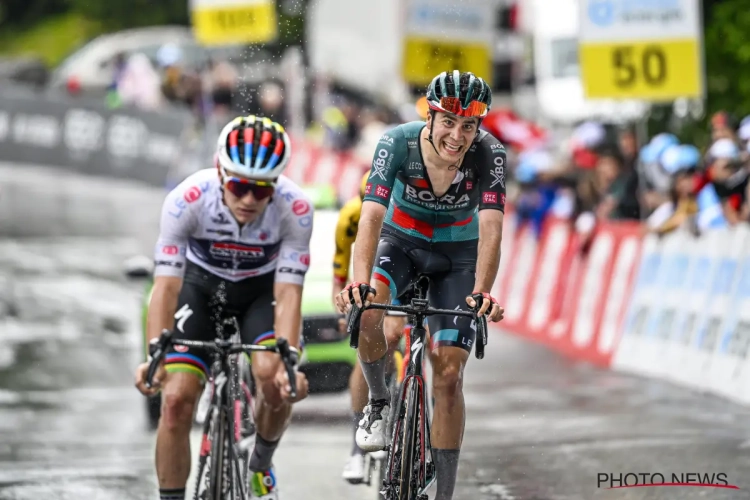 Cian Uijtdebroeks eindigt in het spoor van Evenepoel en geeft zijn mening over mislukte aanval van de wereldkampioen