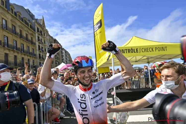 Victor Lafay doorbreekt de vloek voor Cofidis in de Tour en dankt Jumbo-Visma na ritzege